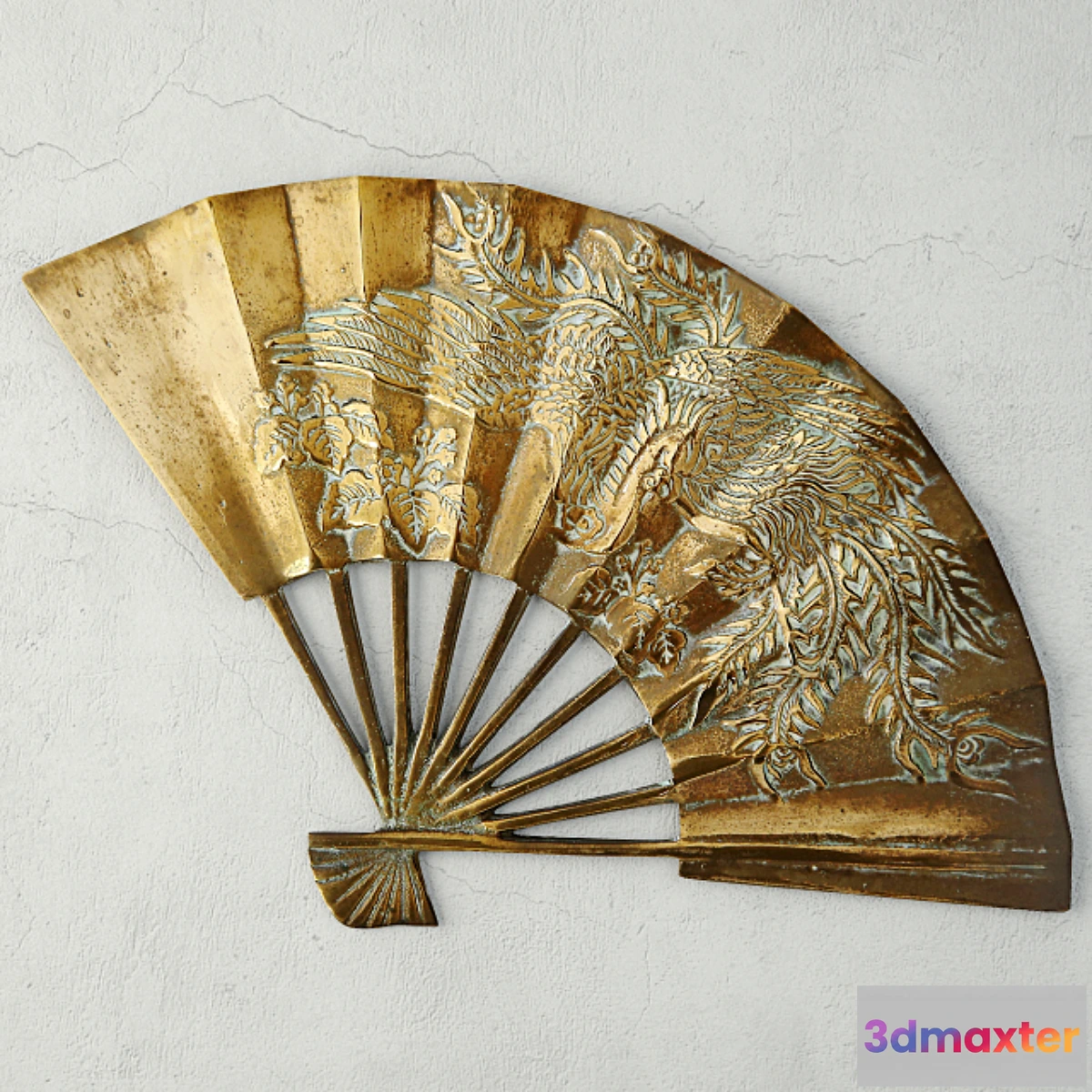 681408 - Asian Brass Fan