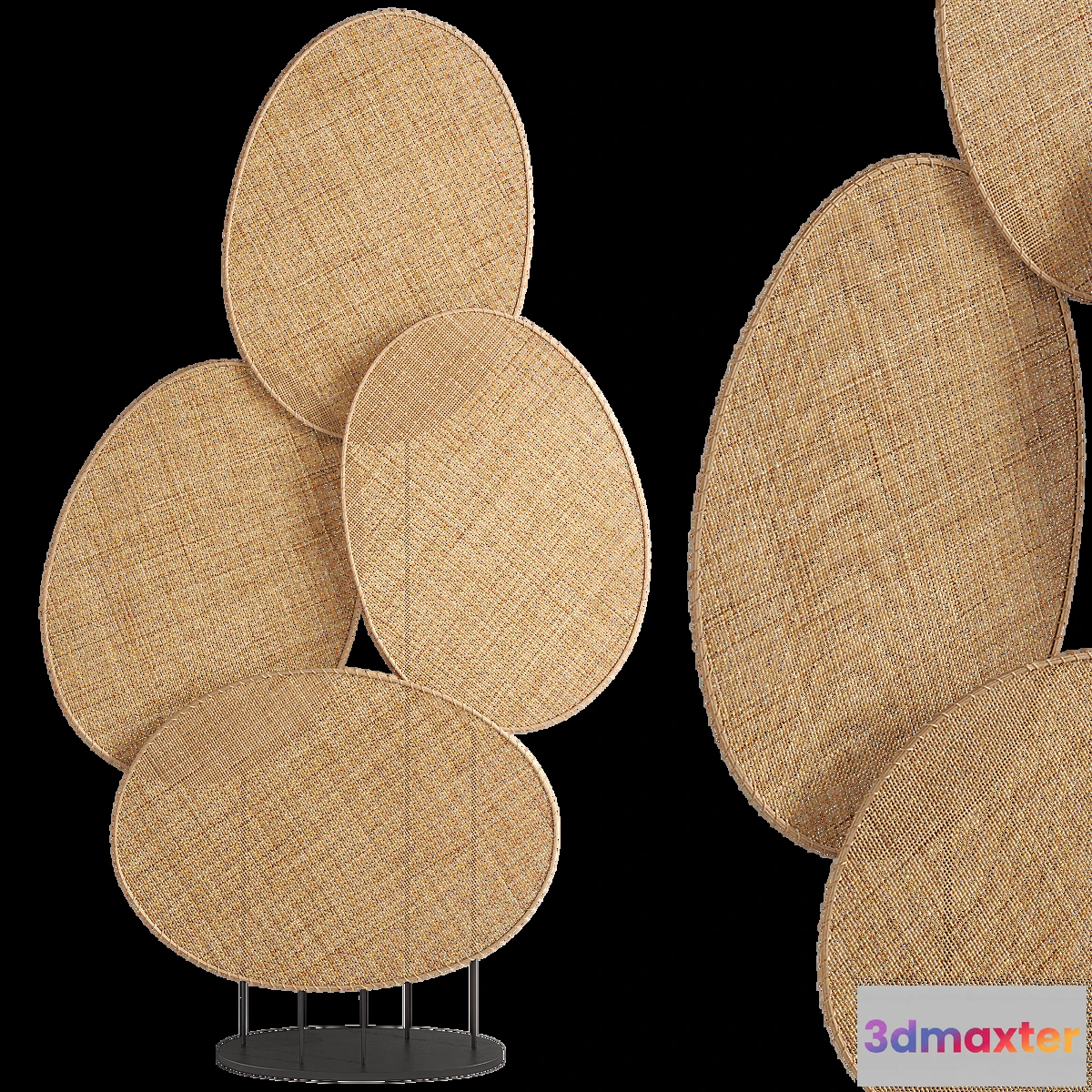 681488 - Canopee Woven Rattan Screen La Redoute