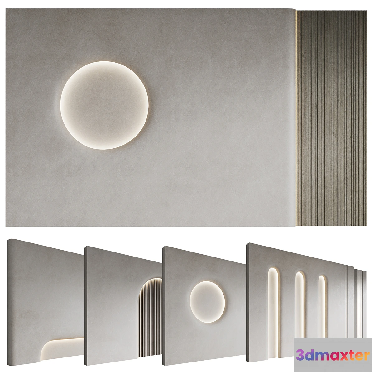 681512 - Arc panel set