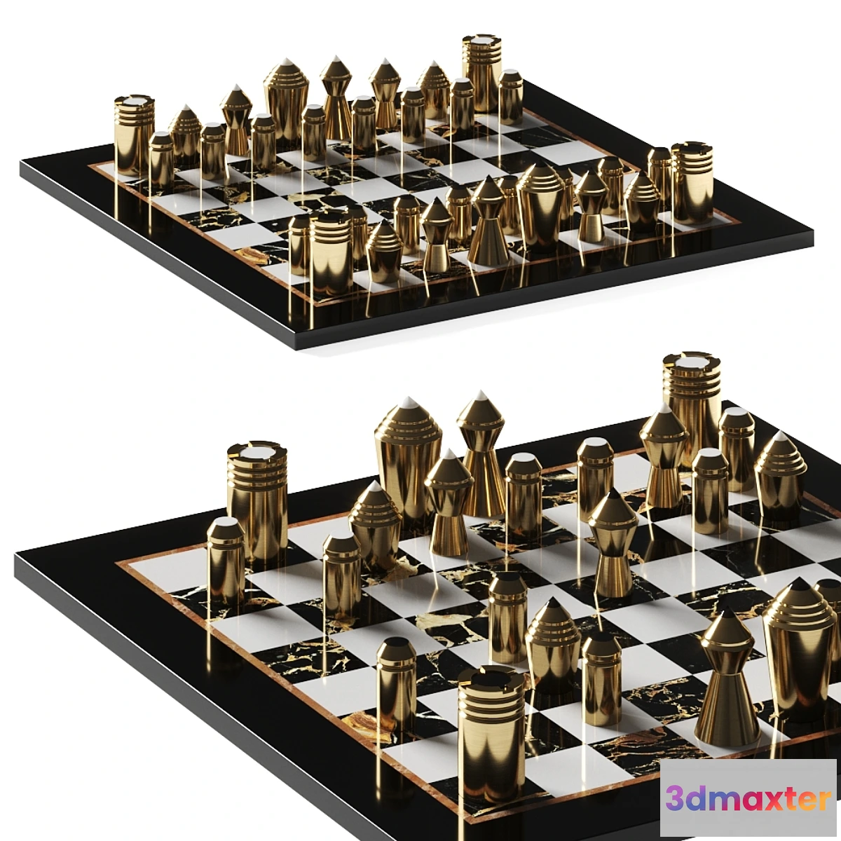 703504 - Bert Frank Gaming Partibus Chess Set