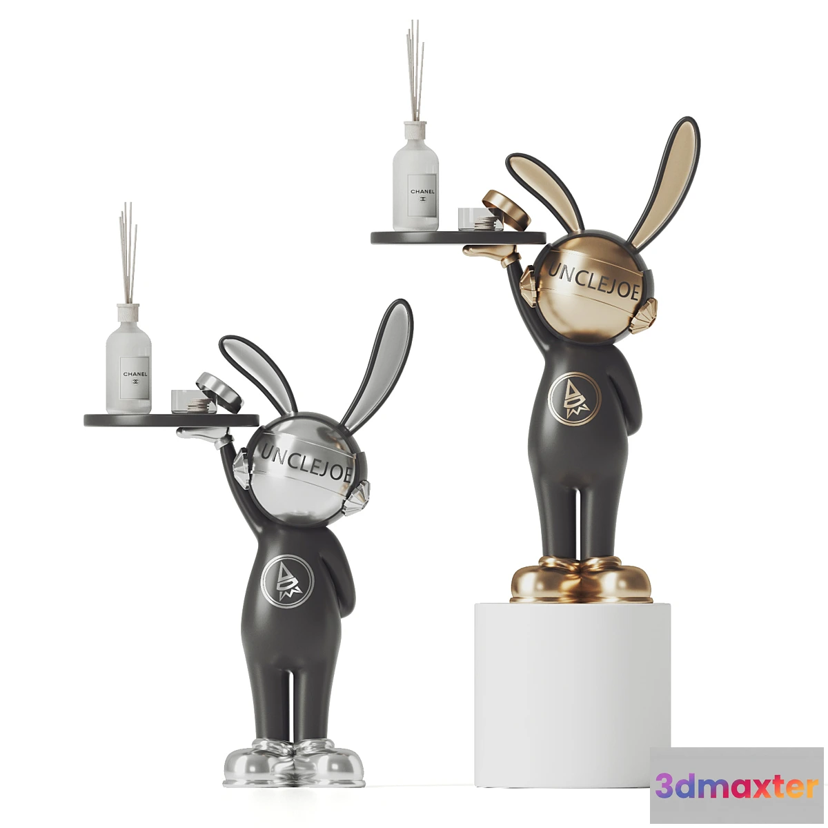 703526 - Rabbit sculpture shelving - No.2