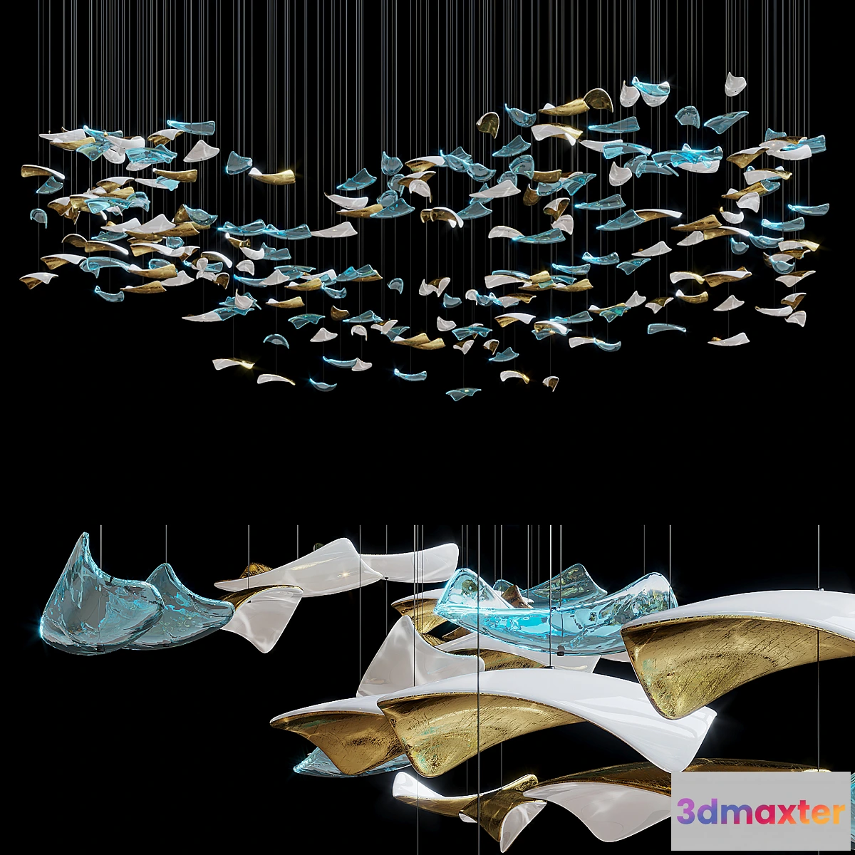 703580 - Suspended composition Beach - Vargov Design