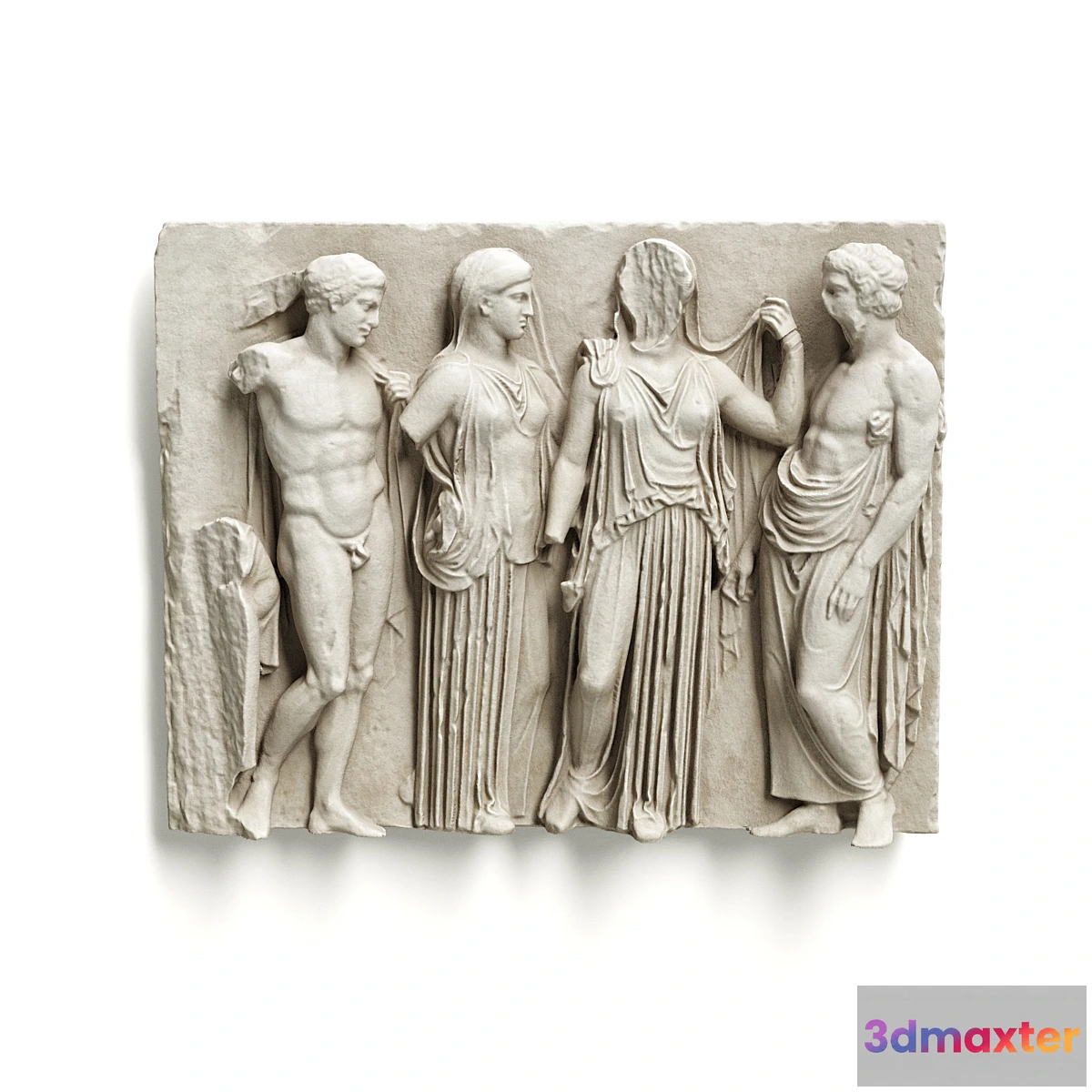 703642 - Greek Attic relief wall panel