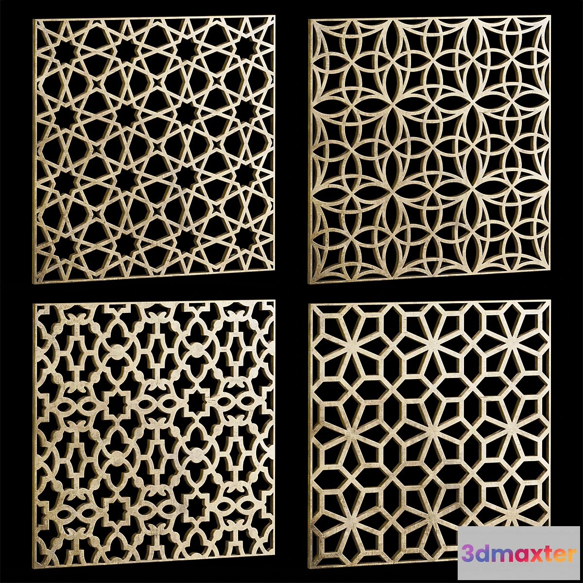 703682 - Set of square decorative panels 20