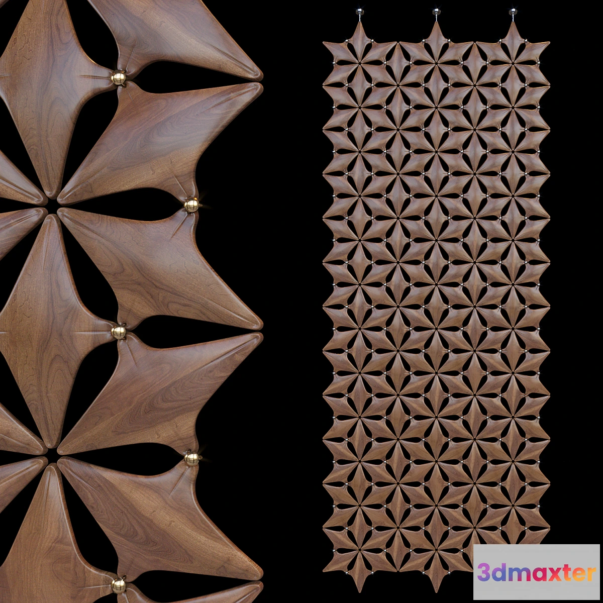 703708 - Decorative suspended partition wall Vargov® Design