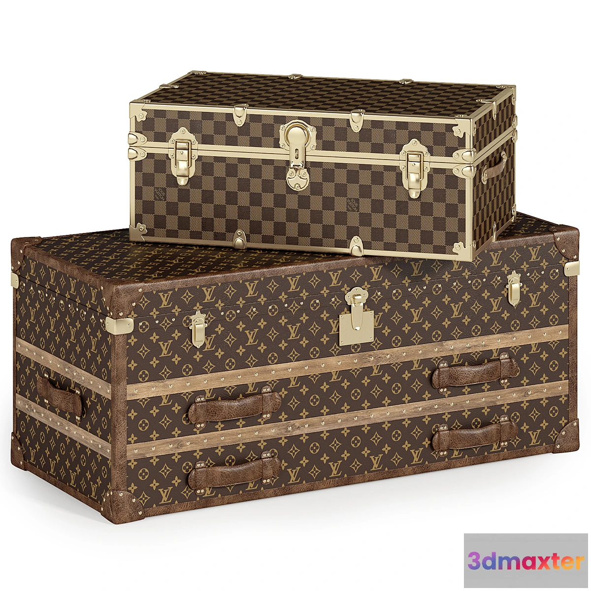 703820 - Leather trunks