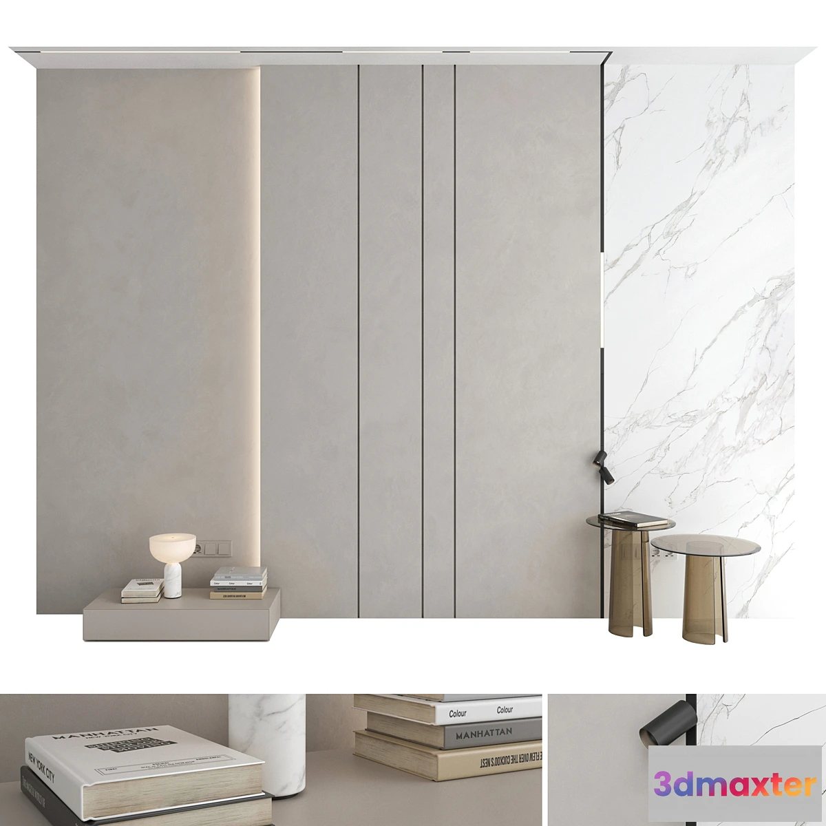 703918 - Decorative wall panel set 106