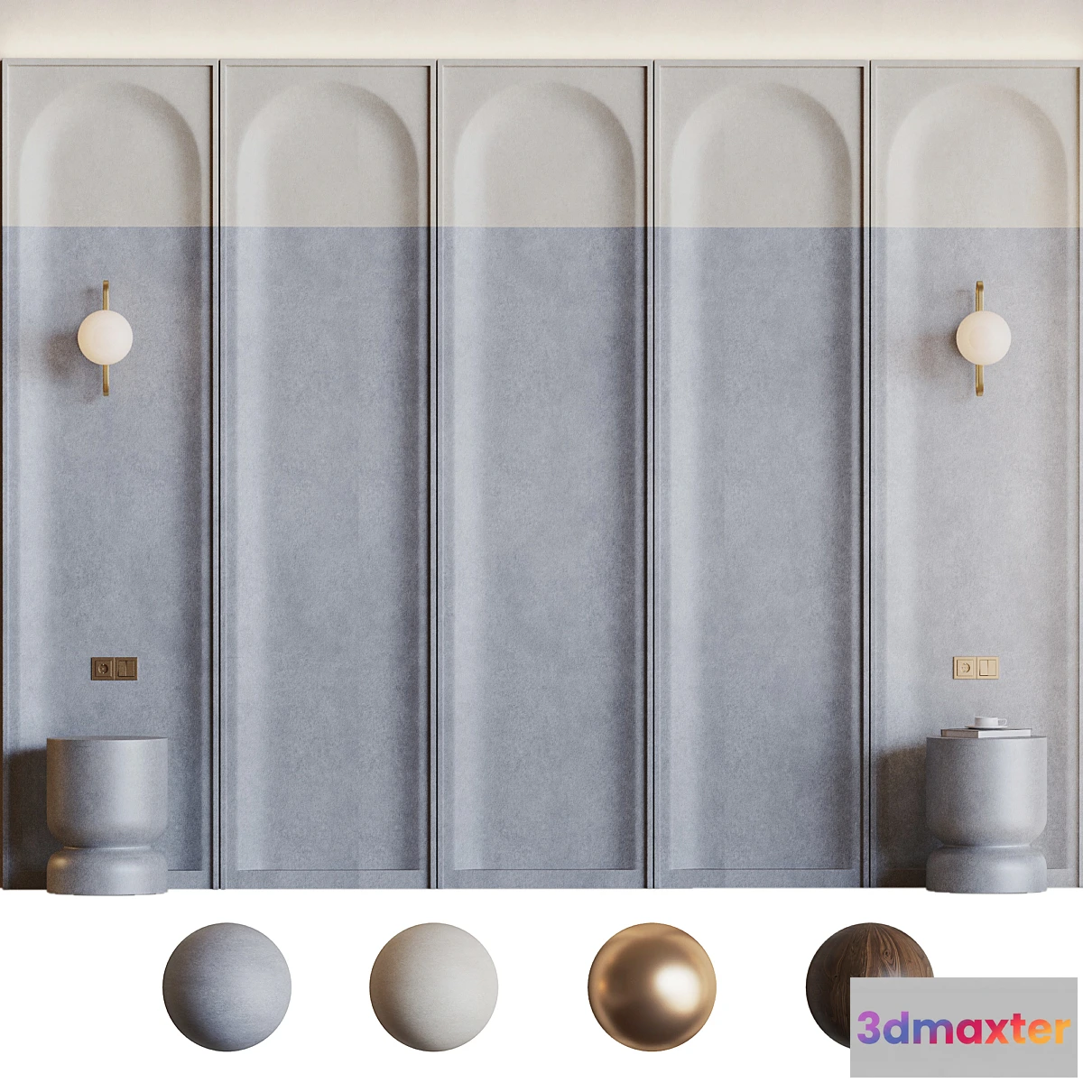 703974 - Decorative 3D panel 004