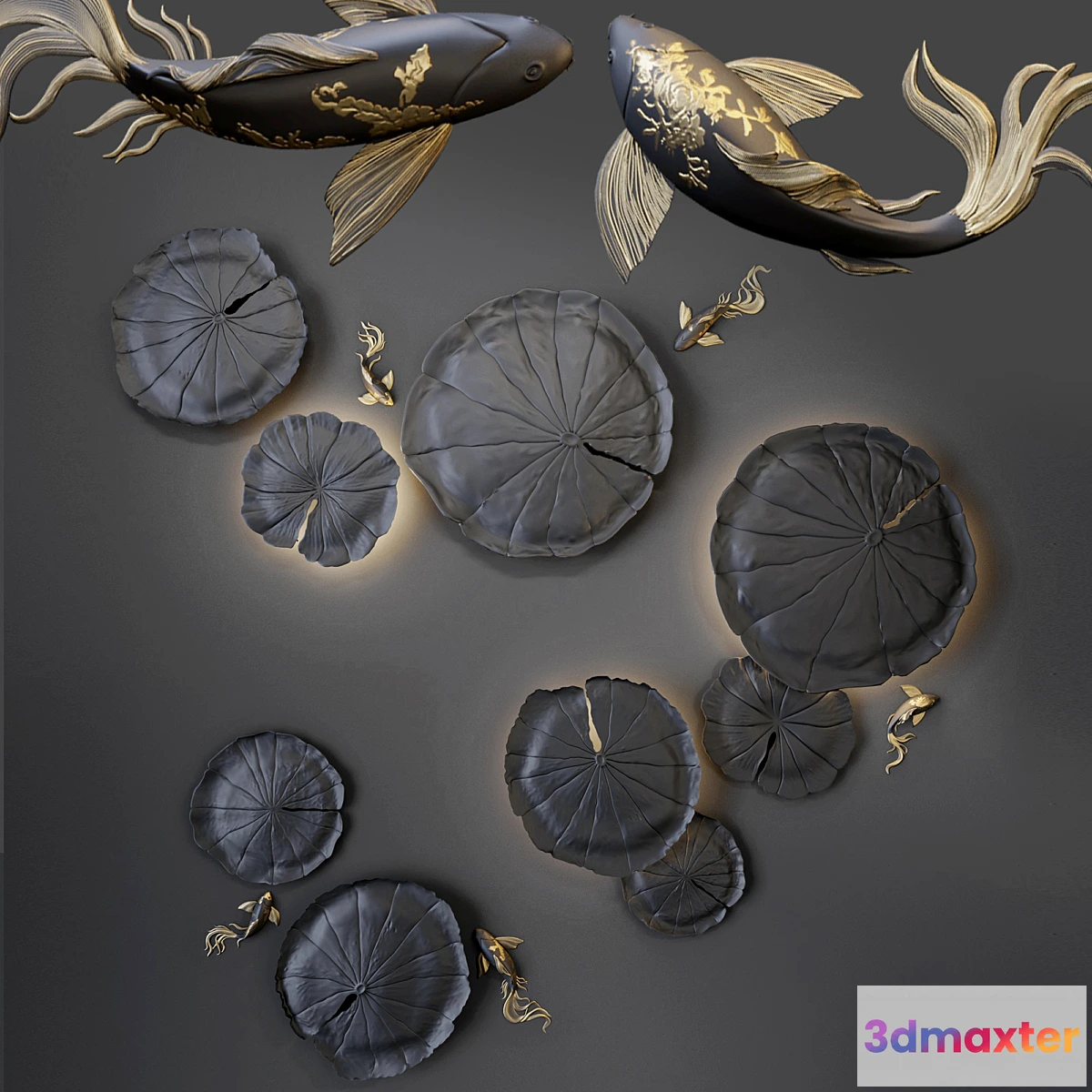 715974 - Wall decor - Water Lily - No.2