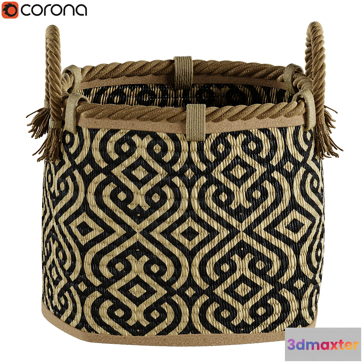 717232 - Stripes basket - No.2