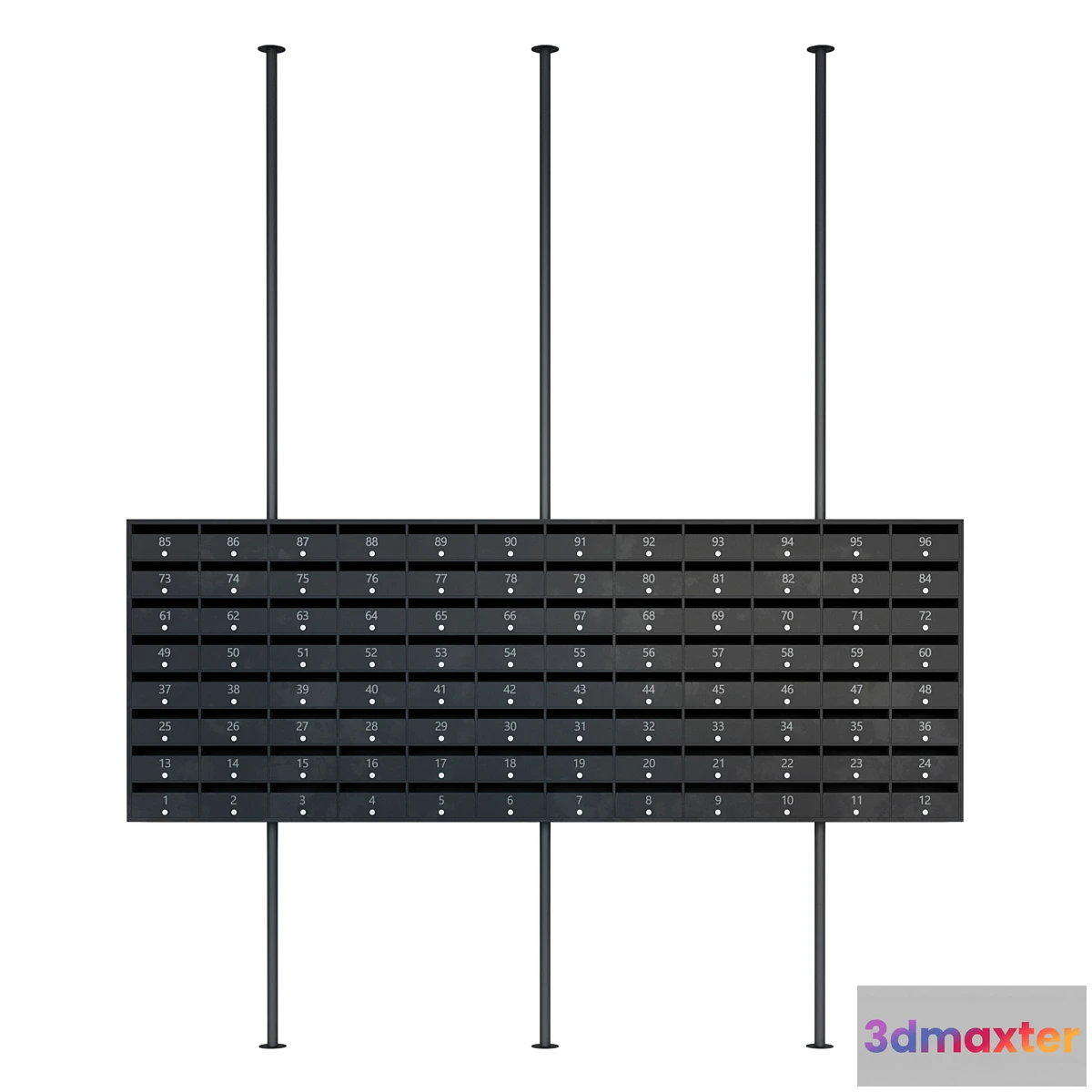 717246 - Mailboxes on metal pipes vspor - No.2