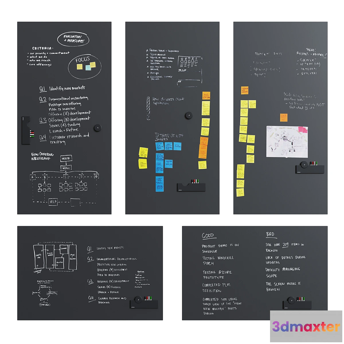 717348 - PolyVision - BlackBoard Sans Serif Flow - No.2