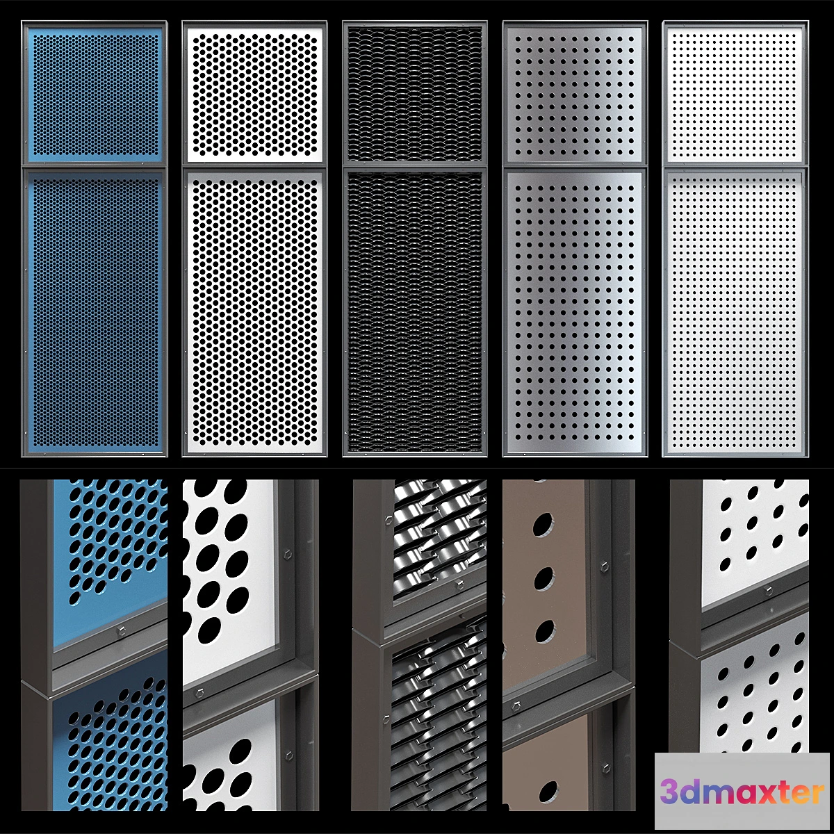 717478 - Decorative metal lattices - Circle - No.2