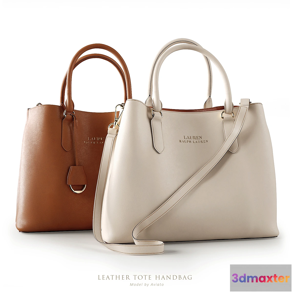 722292 - Leather tote handbag - No.3