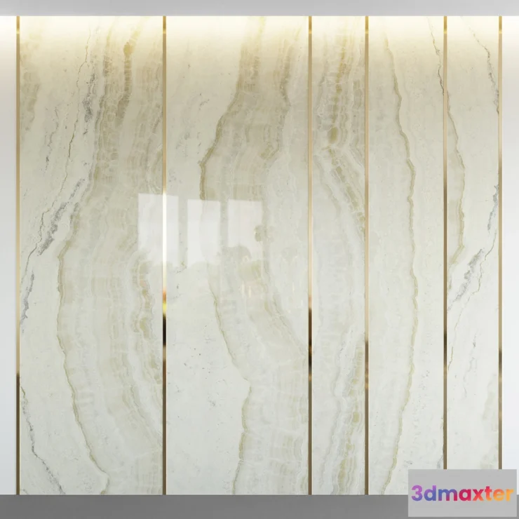767191 - Onyx jade wall panel