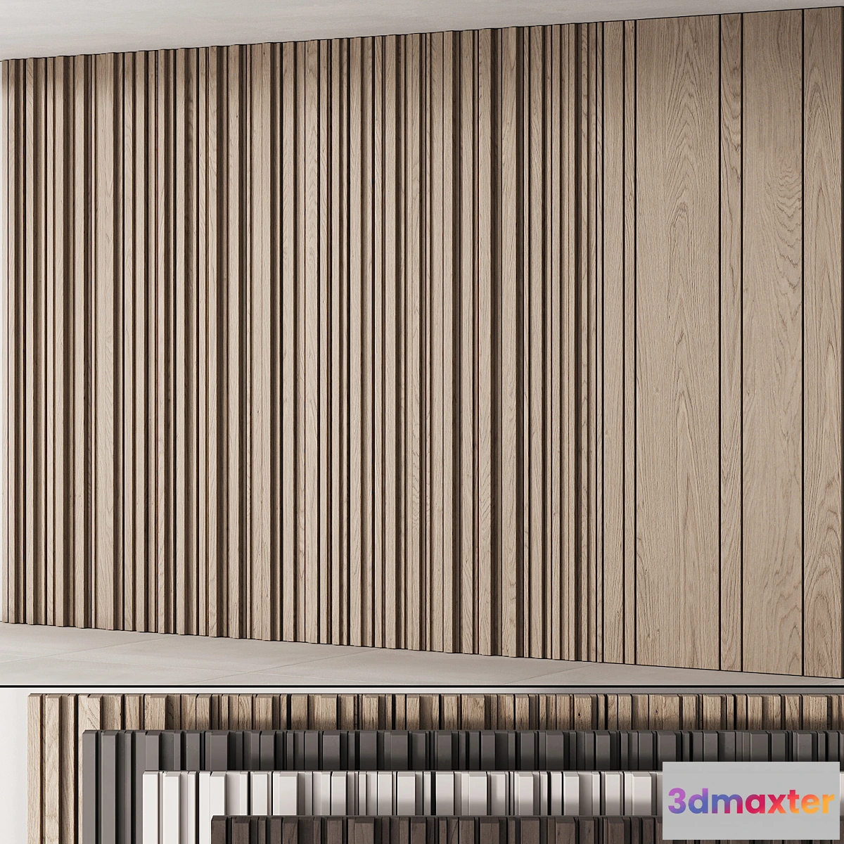 767443 - 205 wall composition 04 decorative wall panel kit 03 - No.2