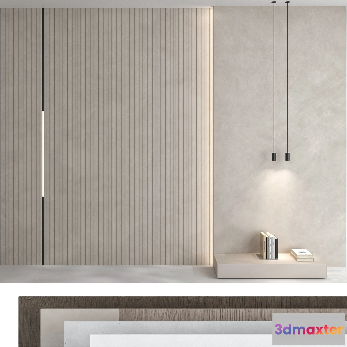 767471 - Decorative wall panel set 76 - No.2