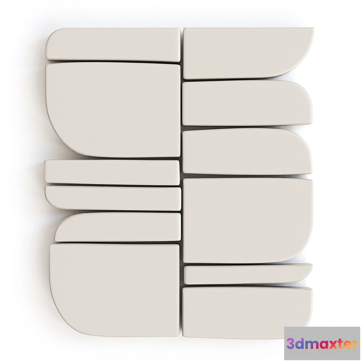 767483 - Panel Andrew Zimmerman Harmonia White - No.2