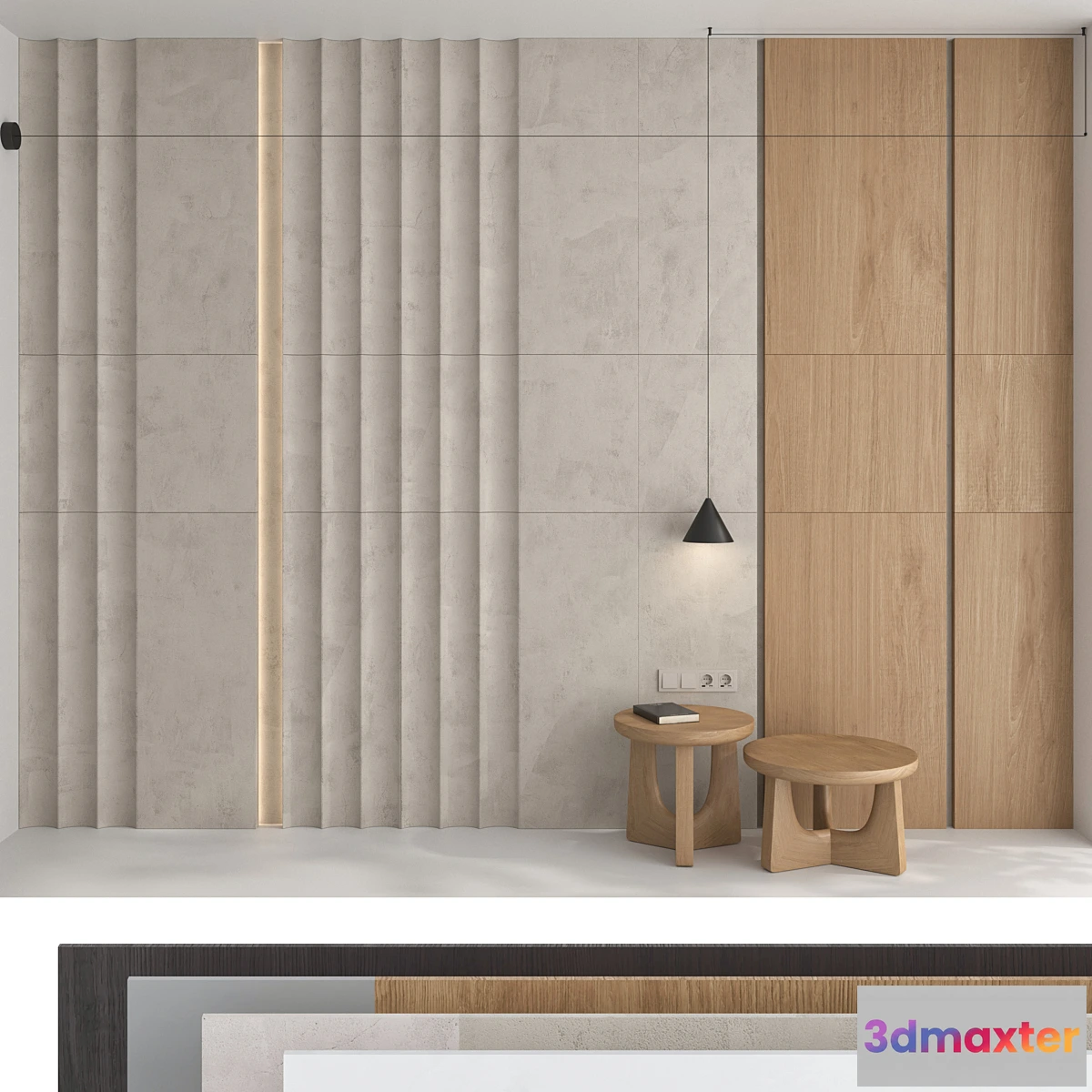 767507 - Decorative wall panel set 89 - No.2