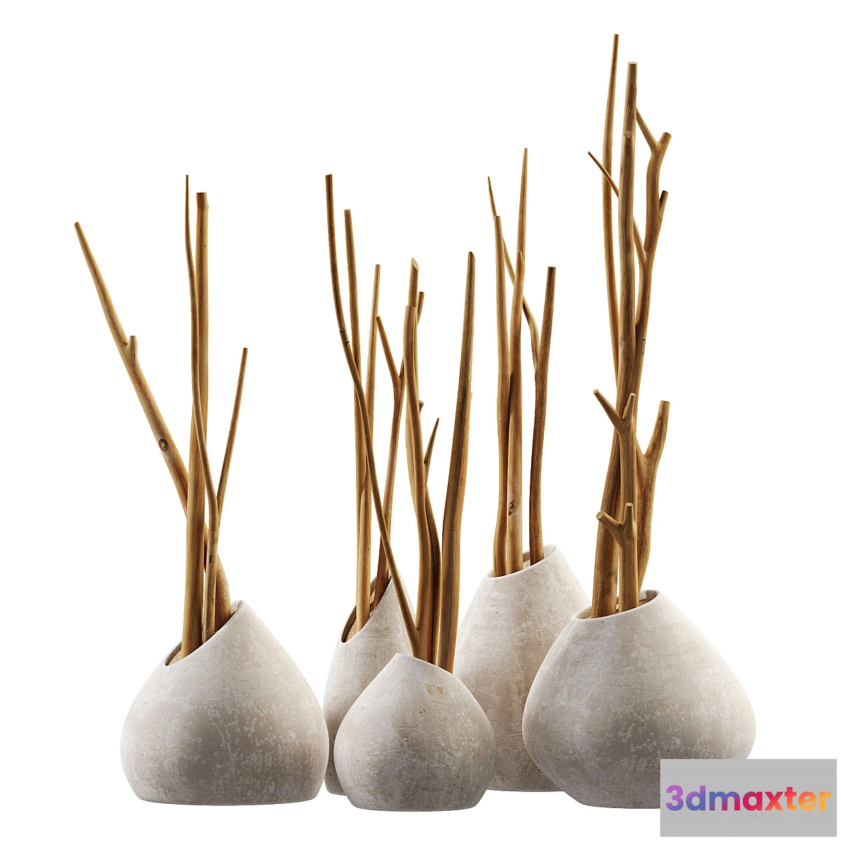 767597 - Branch slice vase n3 - No.2