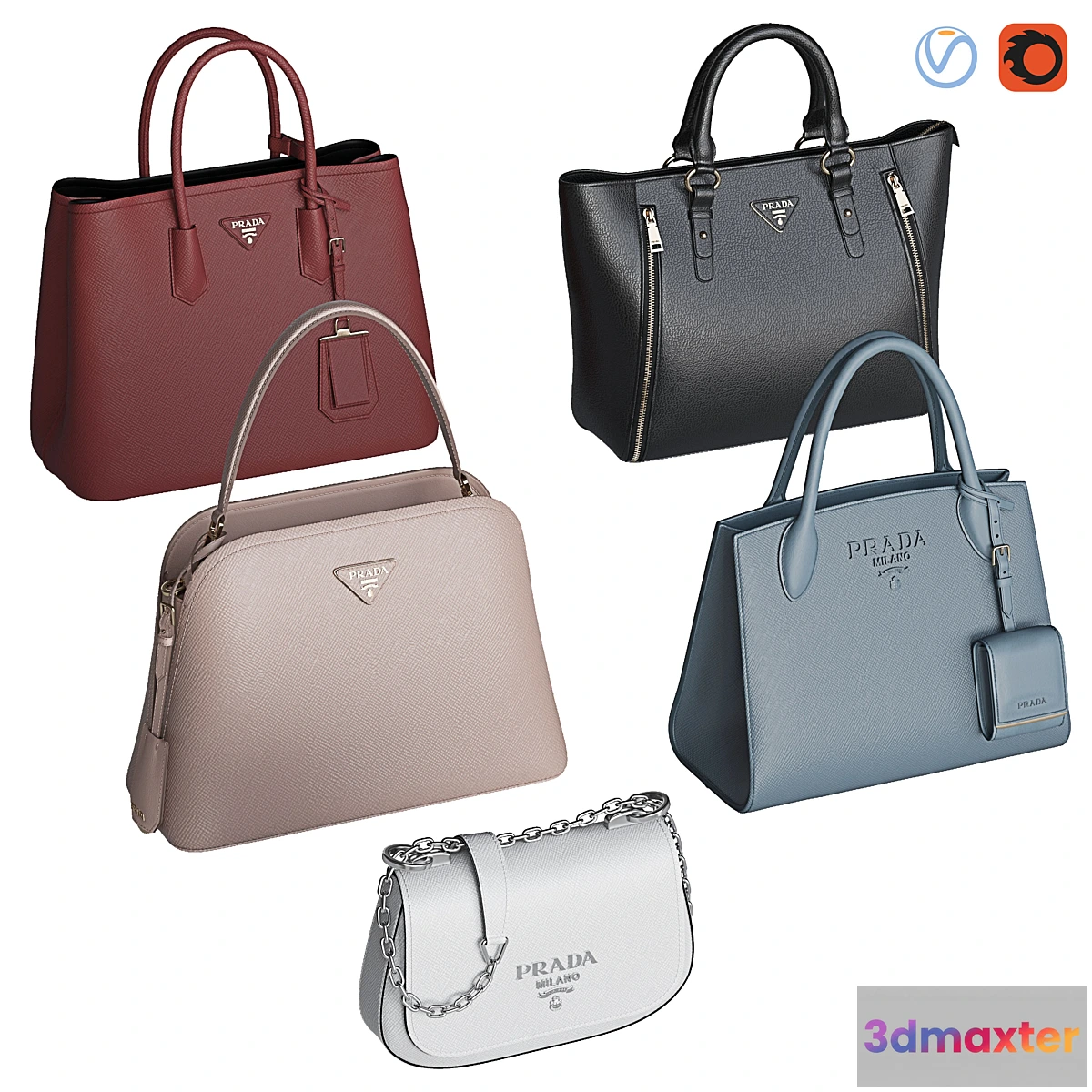 767657 - Bag set 9. Prada collection 2 - No.3
