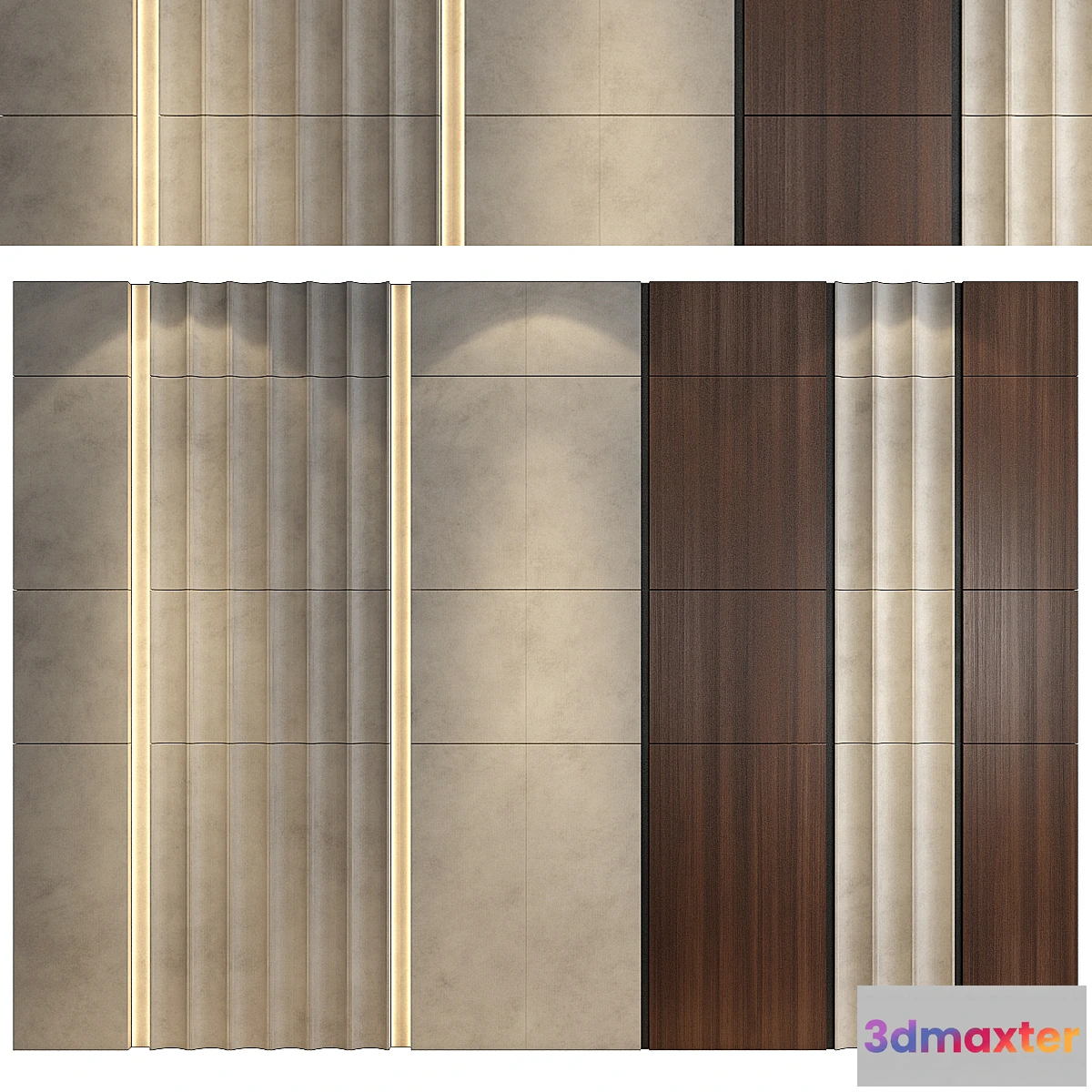767677 - wall panels  set 149 - No.2
