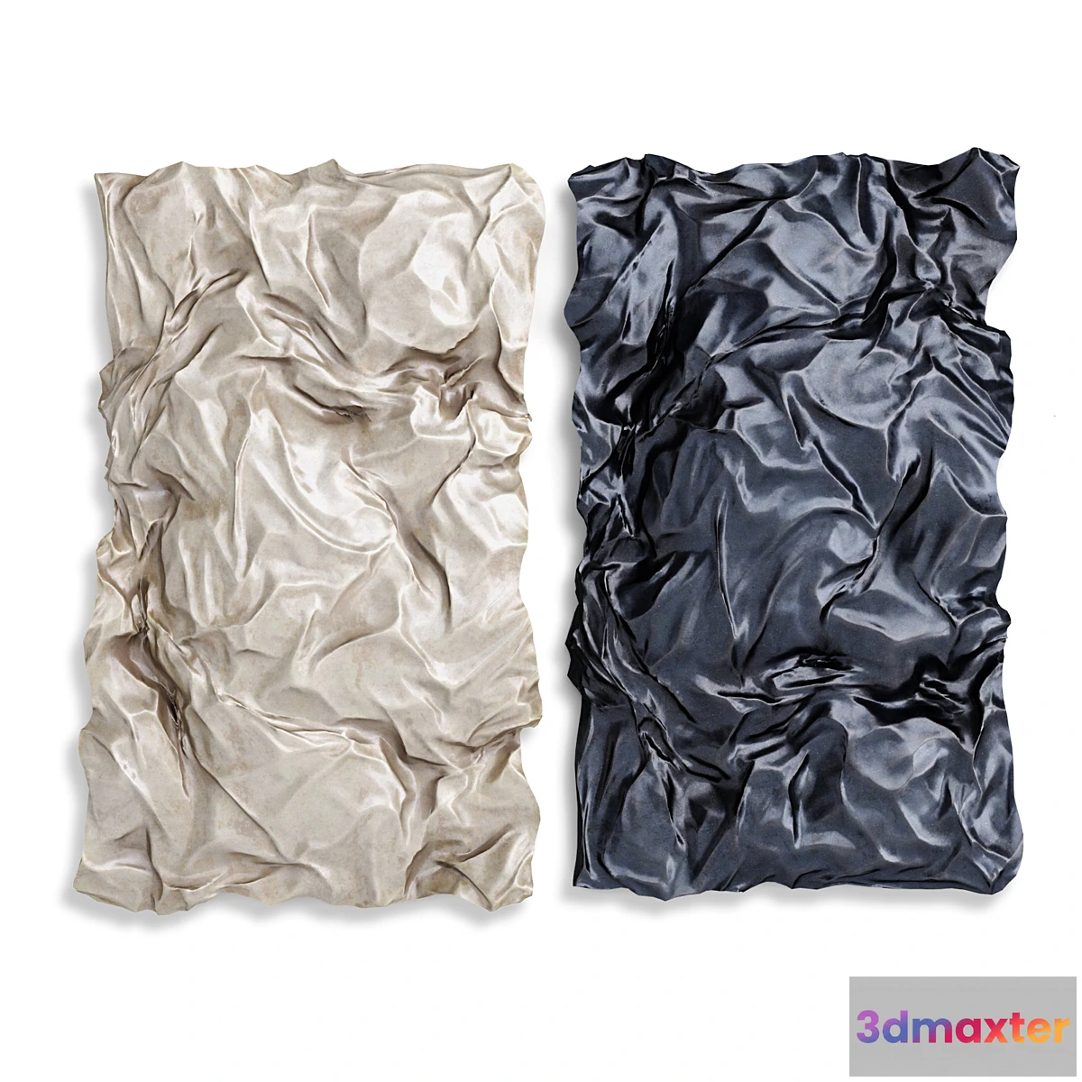 767817 - Wrinkled metal wall art - No.2