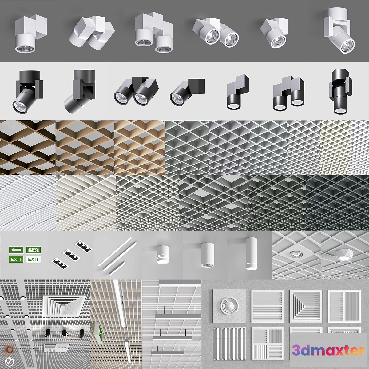 767831 - Set for ceilings Grilyato 2 - No.3