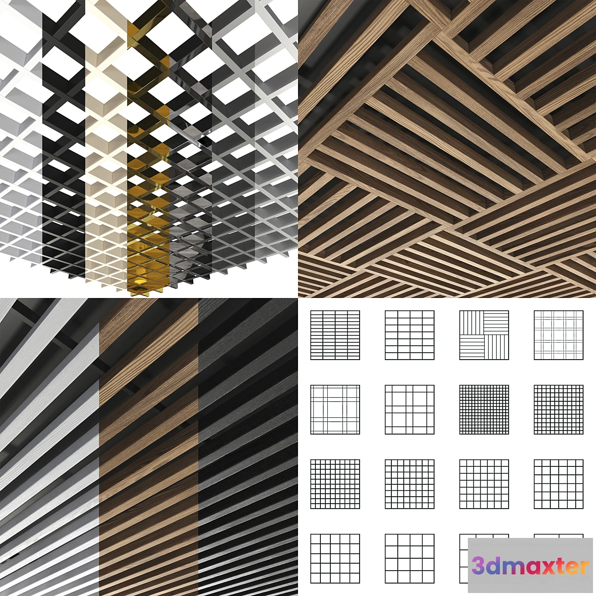 767859 - Collection of slatted ceilings Grilyato - No.2