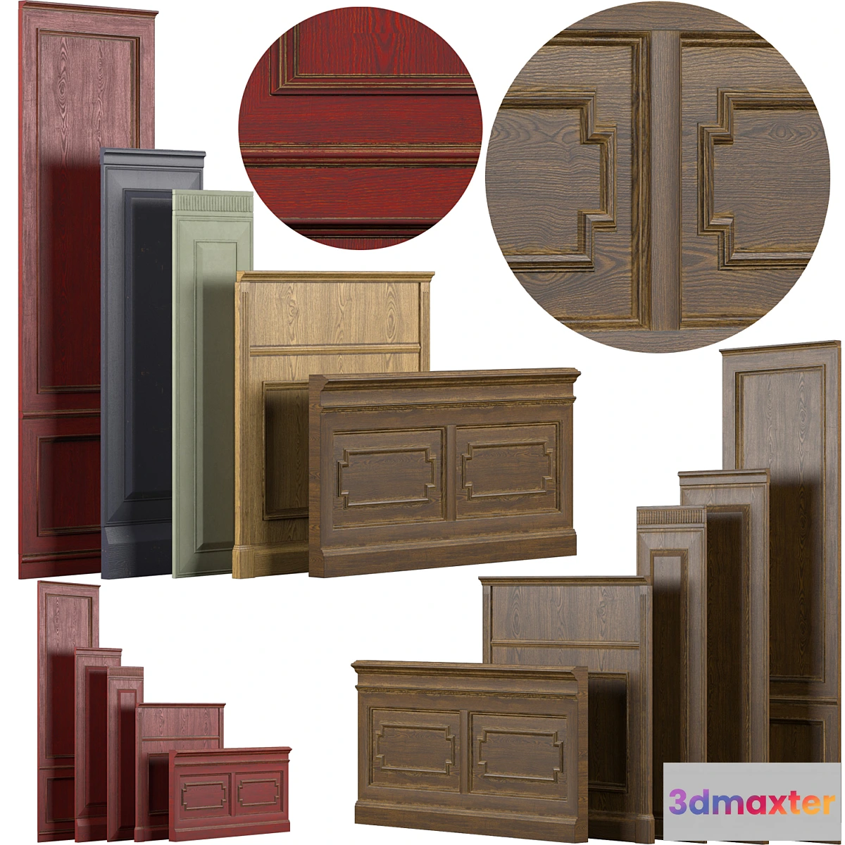 784002 - Decorative wall panels set 2