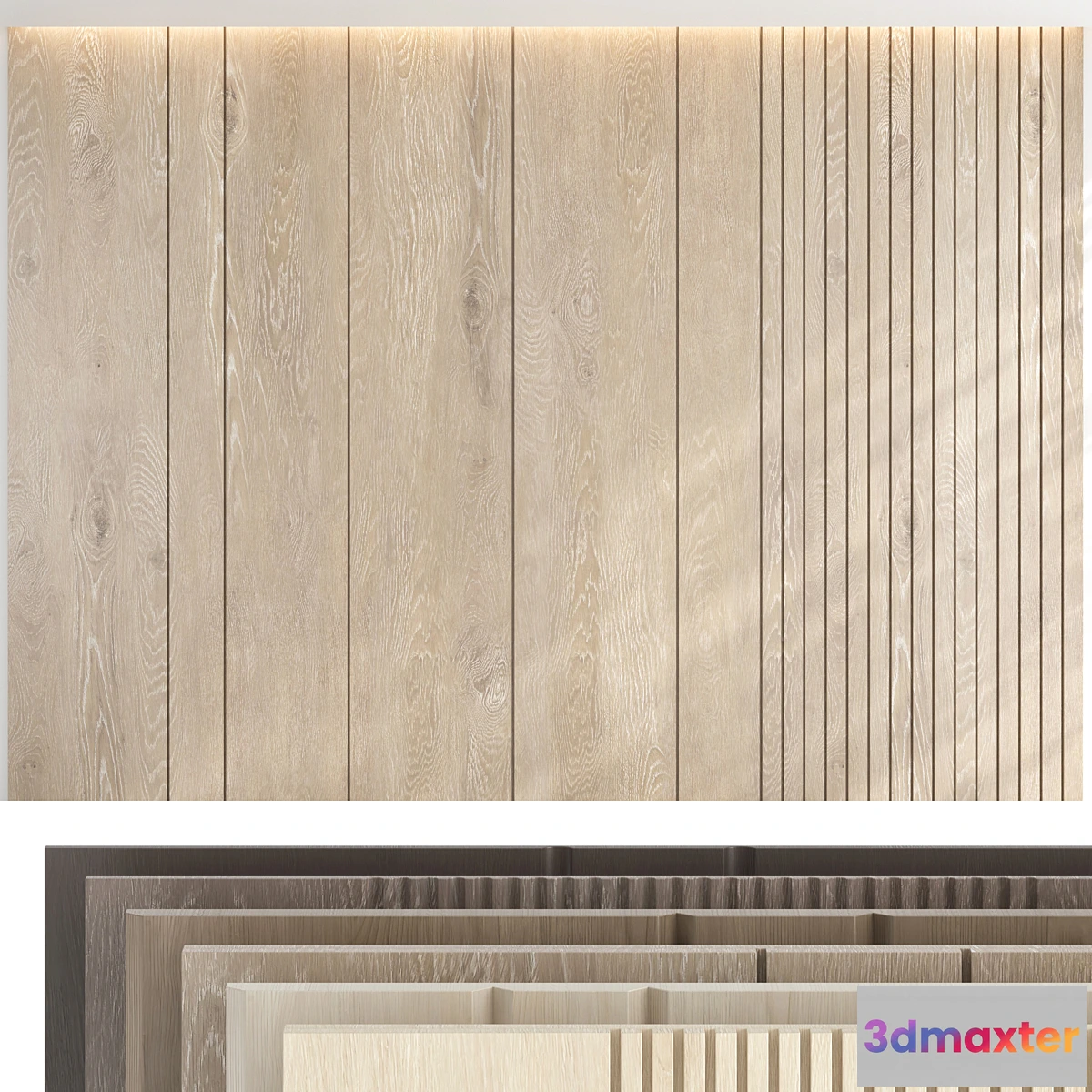 784166 - Wood panel set v01 - No.2