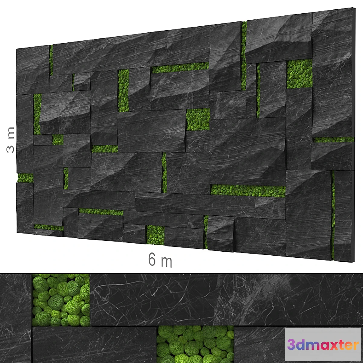 805654 - Decorative wall 250. - No.2