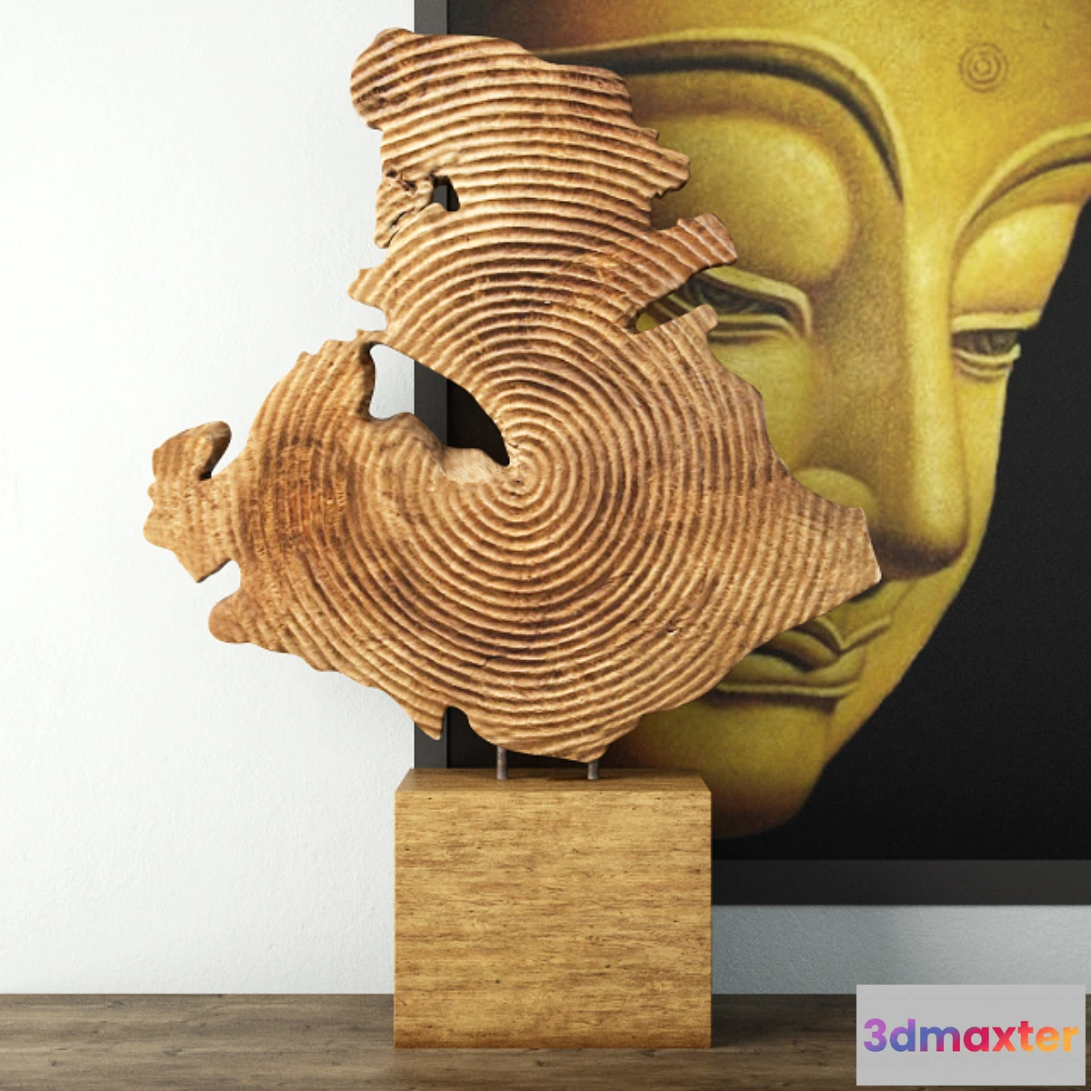 806824 - Teak Wheel - No.2