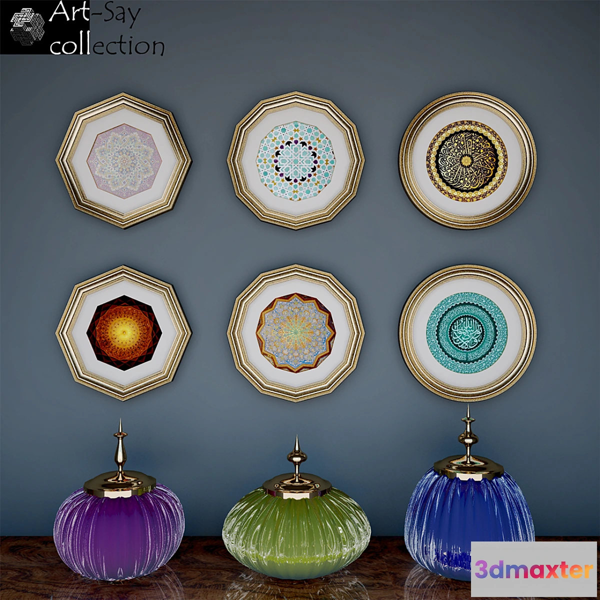 807018 - Decor set by Art-Say collection-3 - No.2