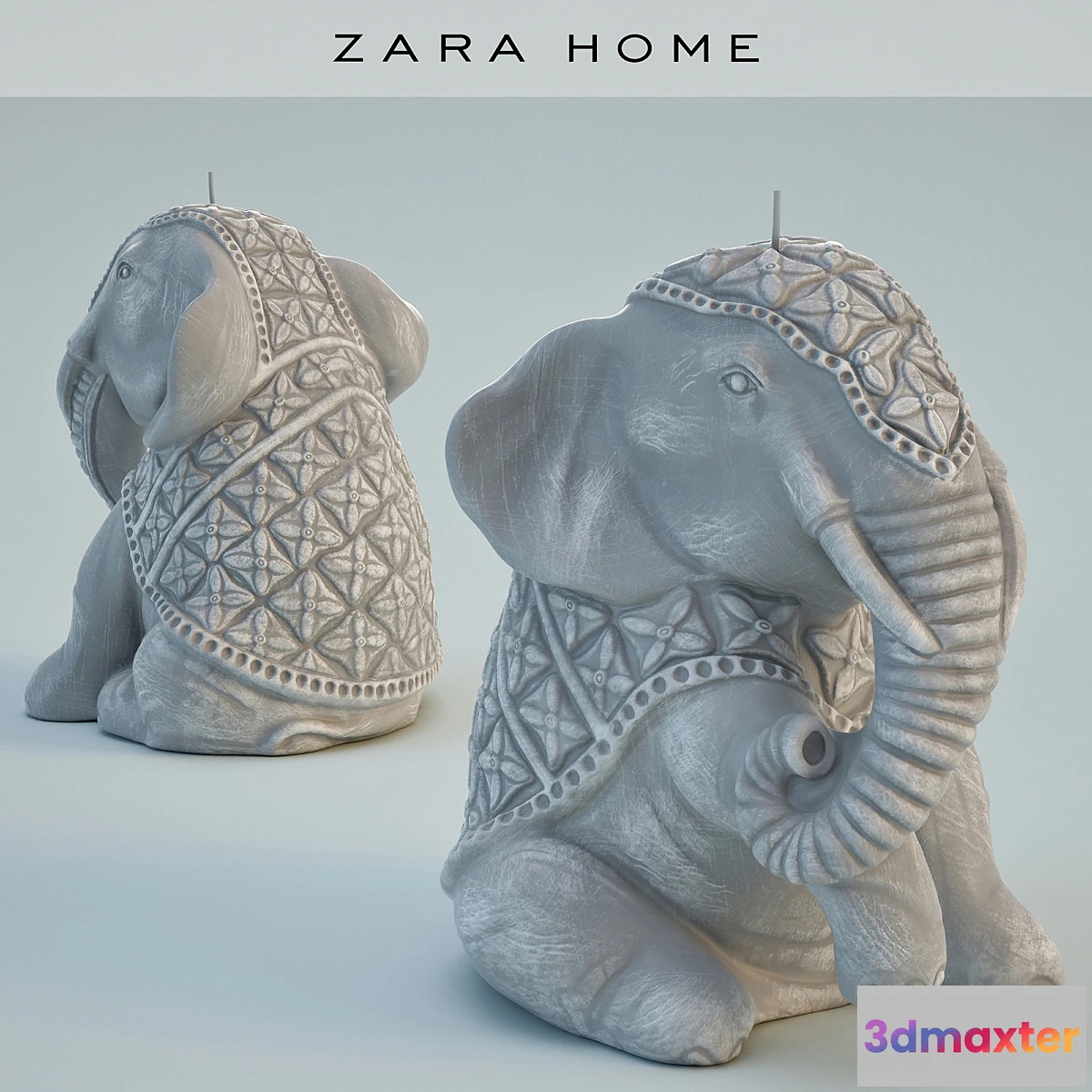 807086 - Zara home candle Seated Elephant - No.3
