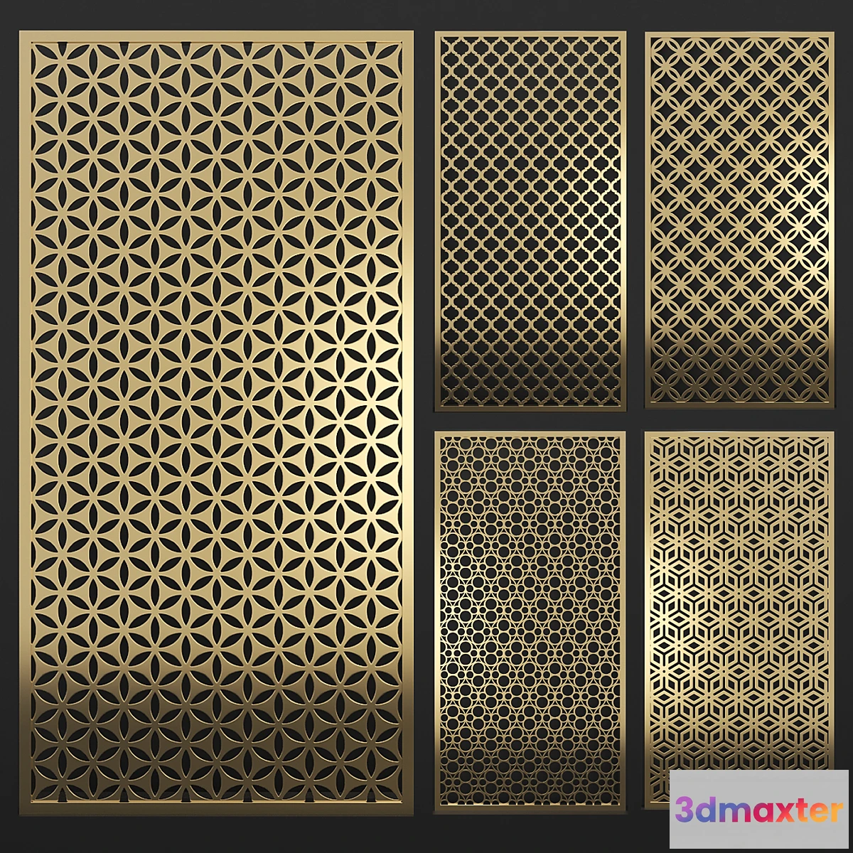 813864 - Decorative Partition CNC Panel 05