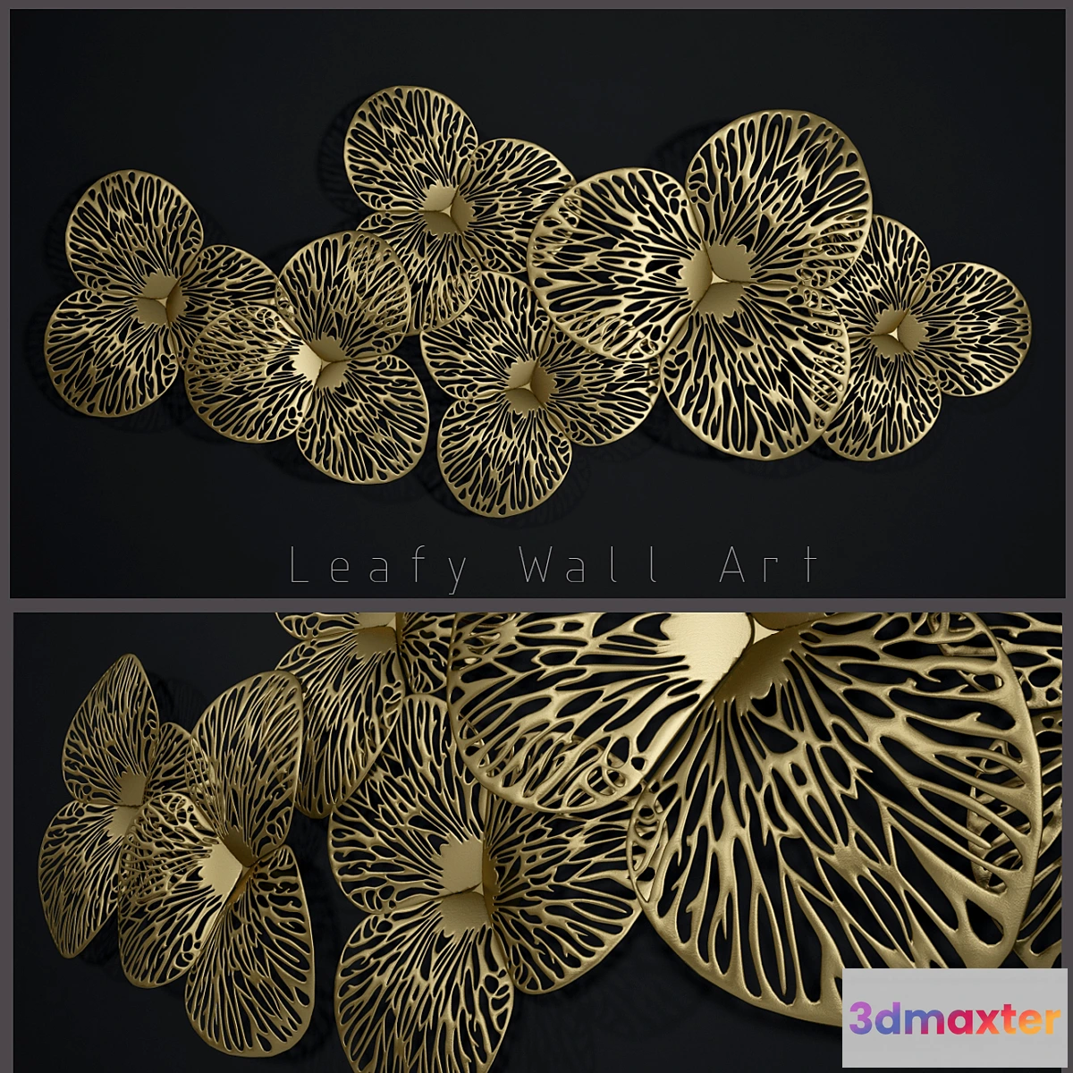 814316 - Leafy wall art