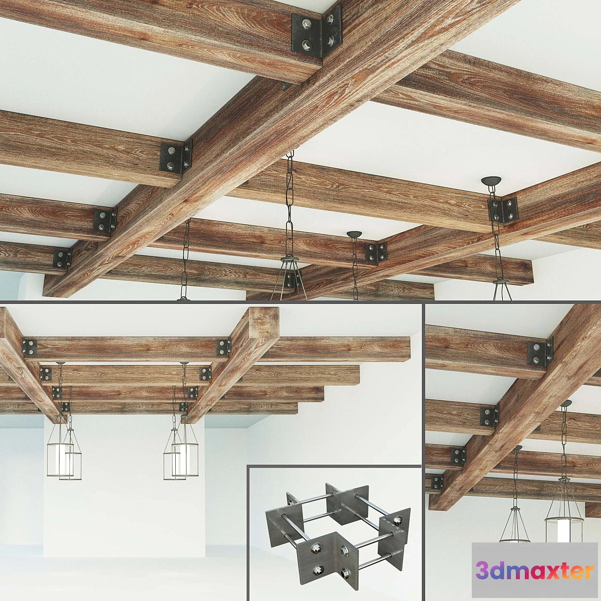 814454 - Ceiling beams wooden