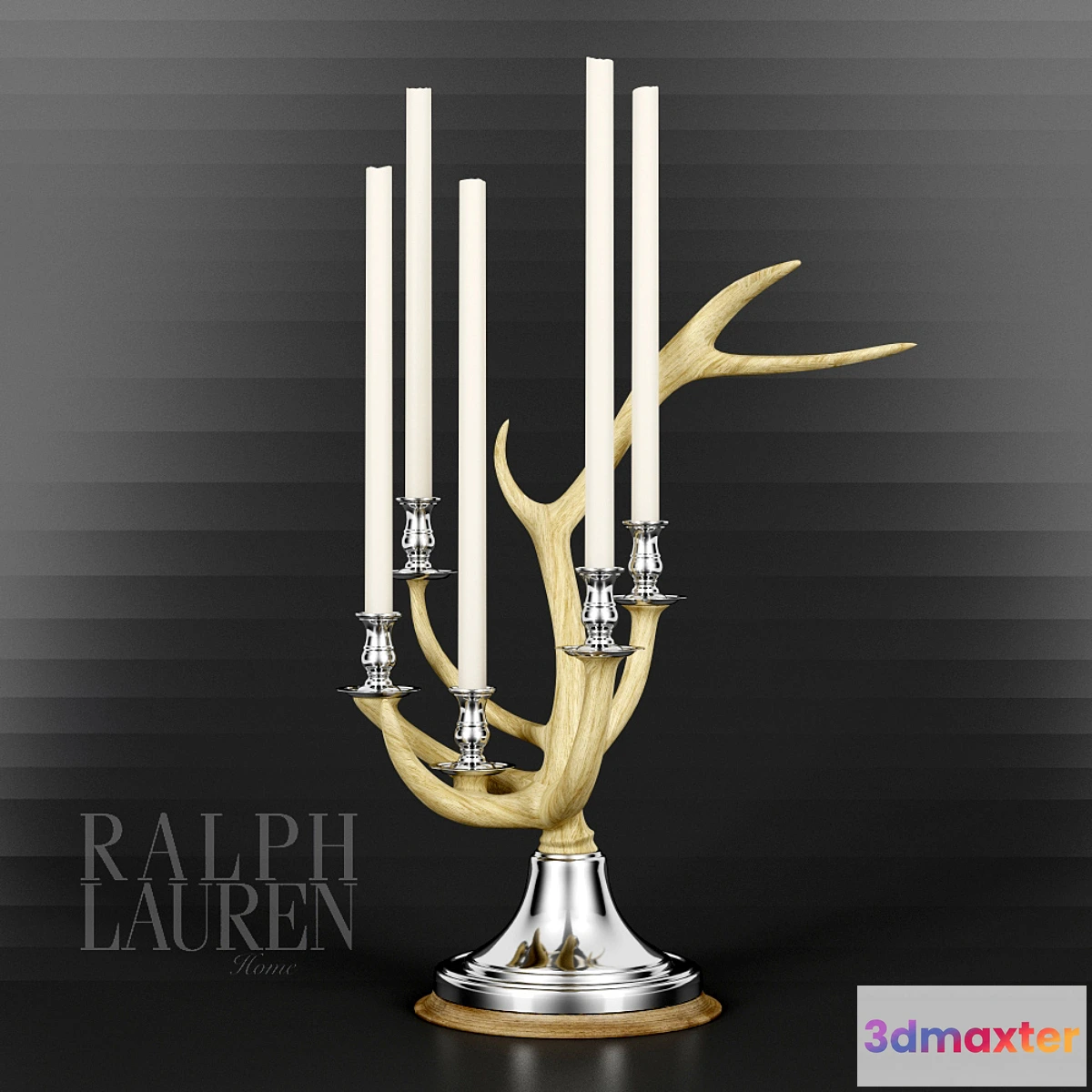 817054 - Candlestick Ralph Lauren CHANNING 5-LIGHT CANDELABRA - No.3