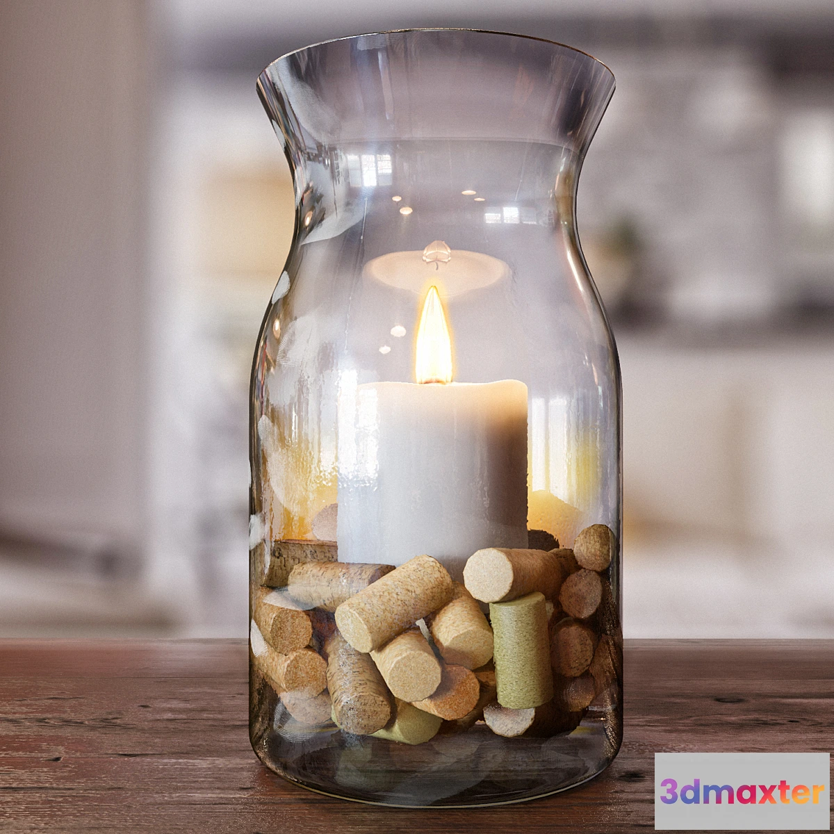 817056 - Bank with a candle - No.2