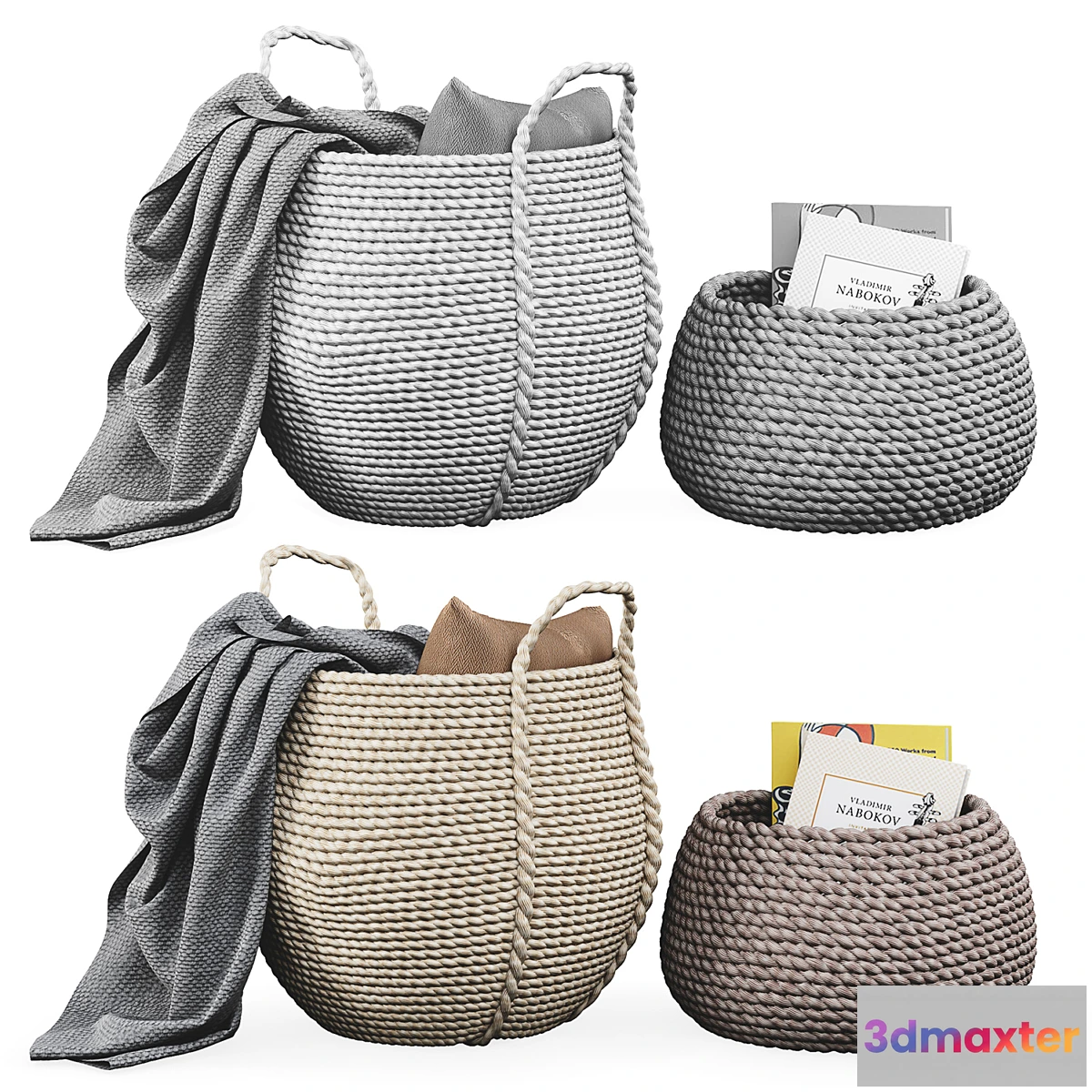 818190 - Baskets decor set - No.4