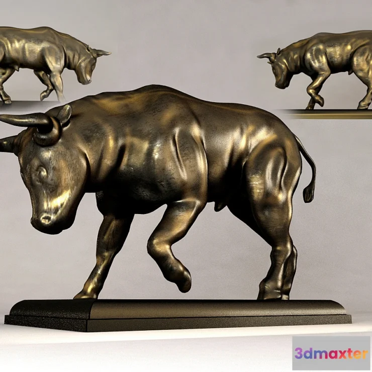 820734 - BULL Figurine