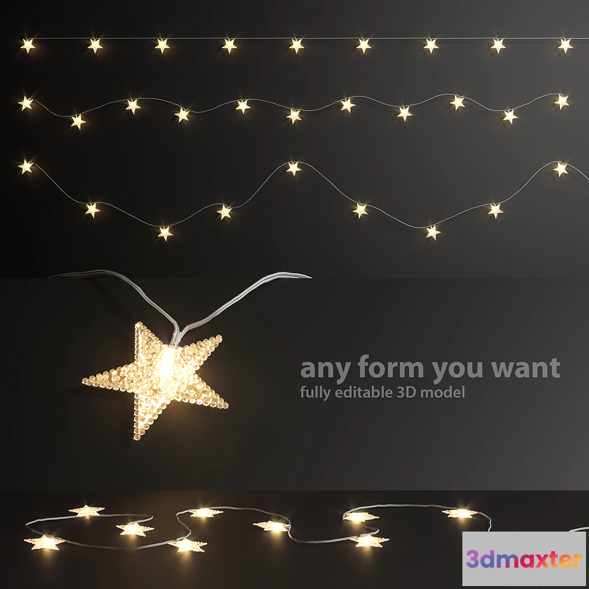 828268 - Editable garland lights set 6 - No.3