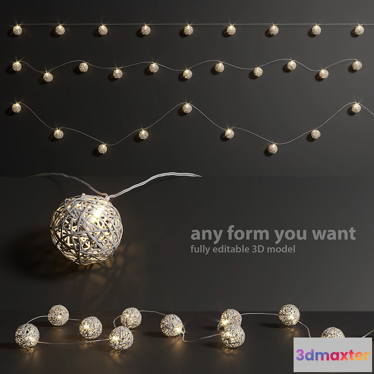 828566 - Editable garland lights set 3 - No.3