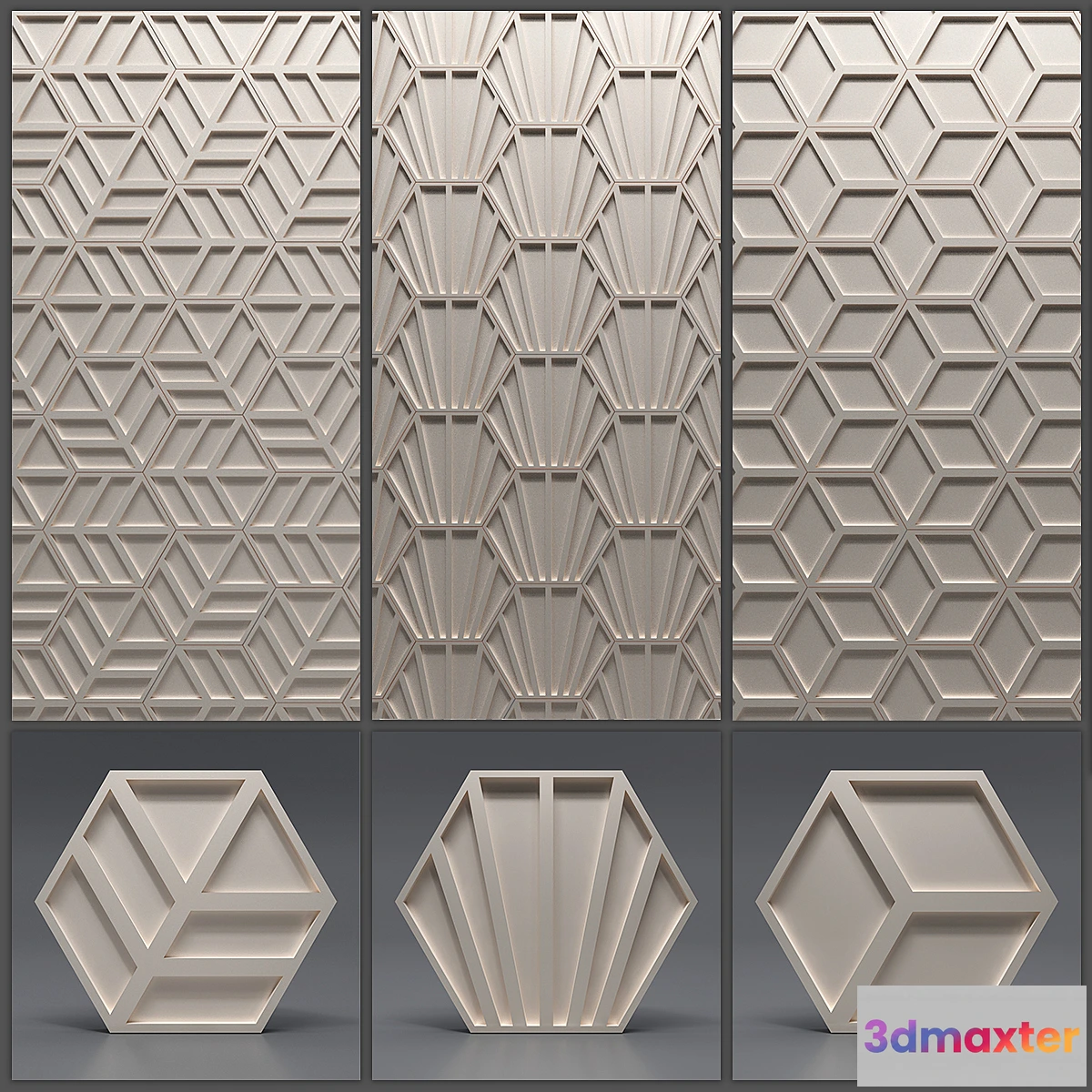828576 - Gypsum 3D panel - No.3