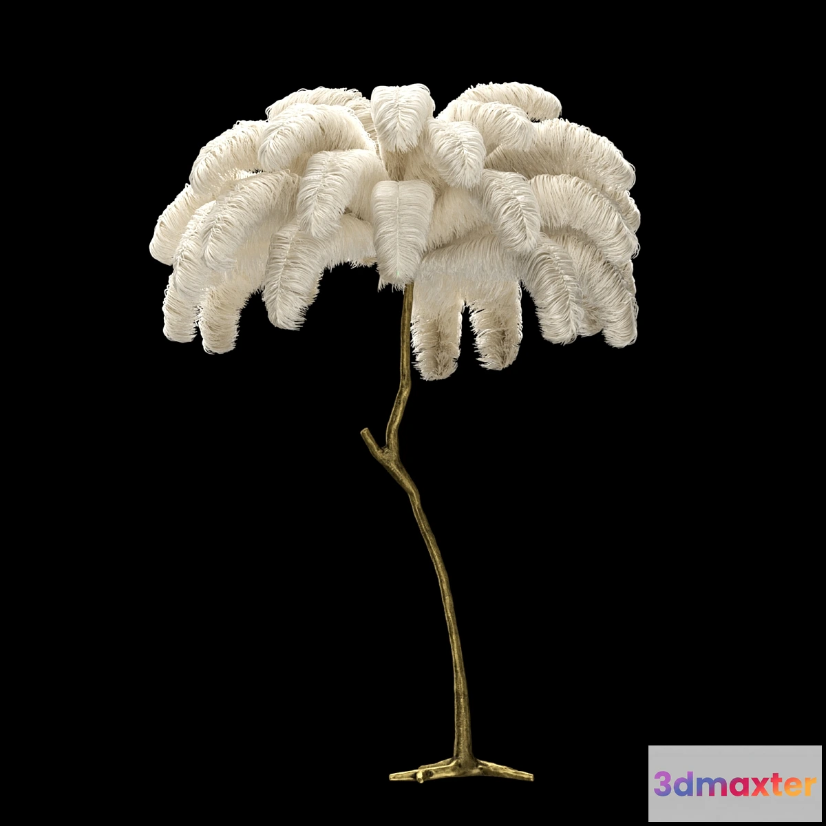 828994 - Scenery from ostrich feathers - No.6