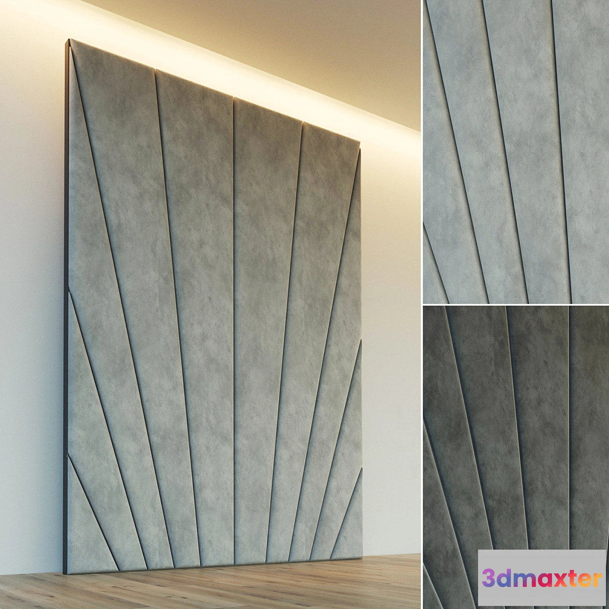 829012 - Decorative wall. Soft panel. ten - No.3