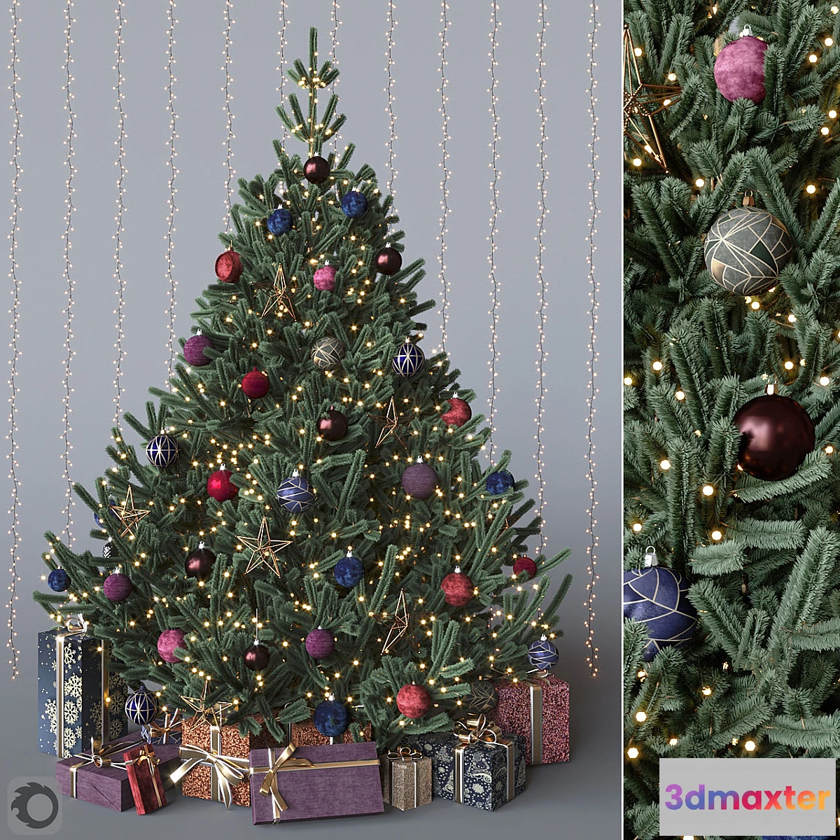 846075 - Dark cristmas tree - No.5