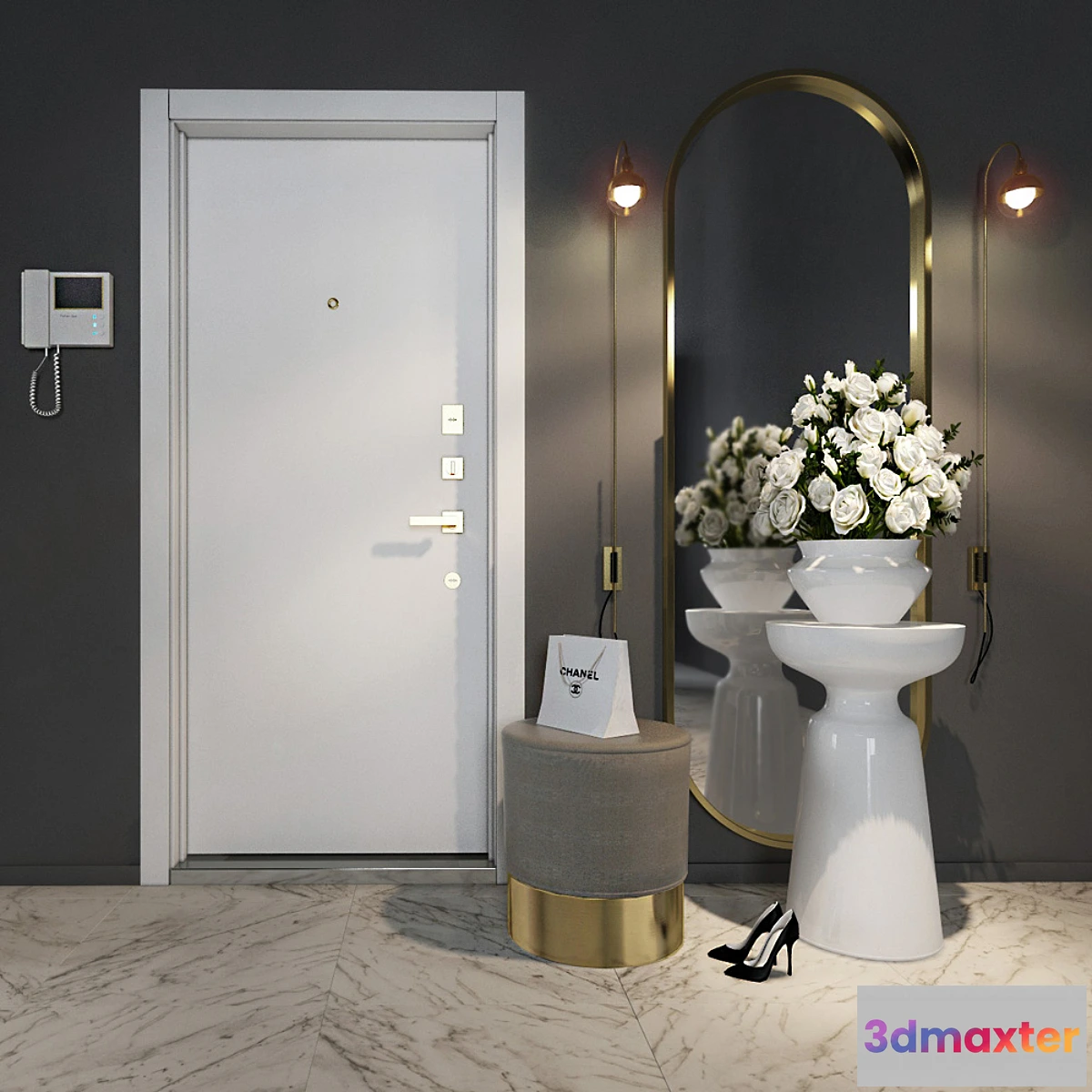 851071 - Decorative set in the hallway_1 - No.4