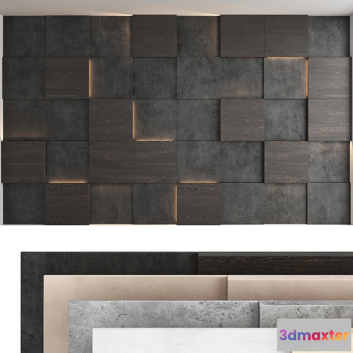 851081 - Decorative wall panel set 54 - No.3